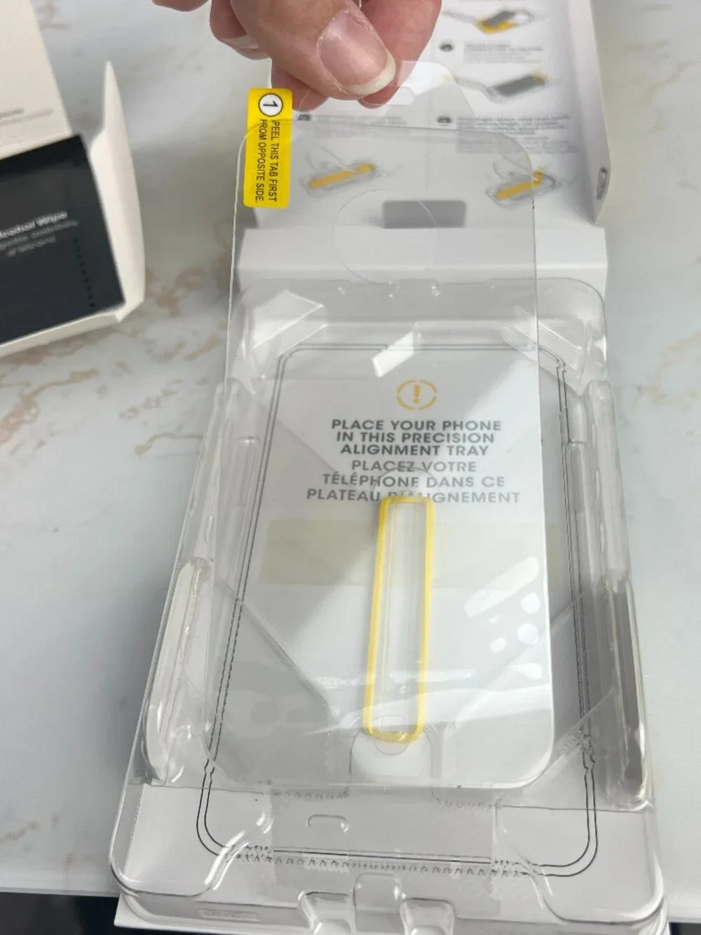 NEW OtterBox Premium Glass Protector for iPhone 15 PRO Fingerprint Resistant